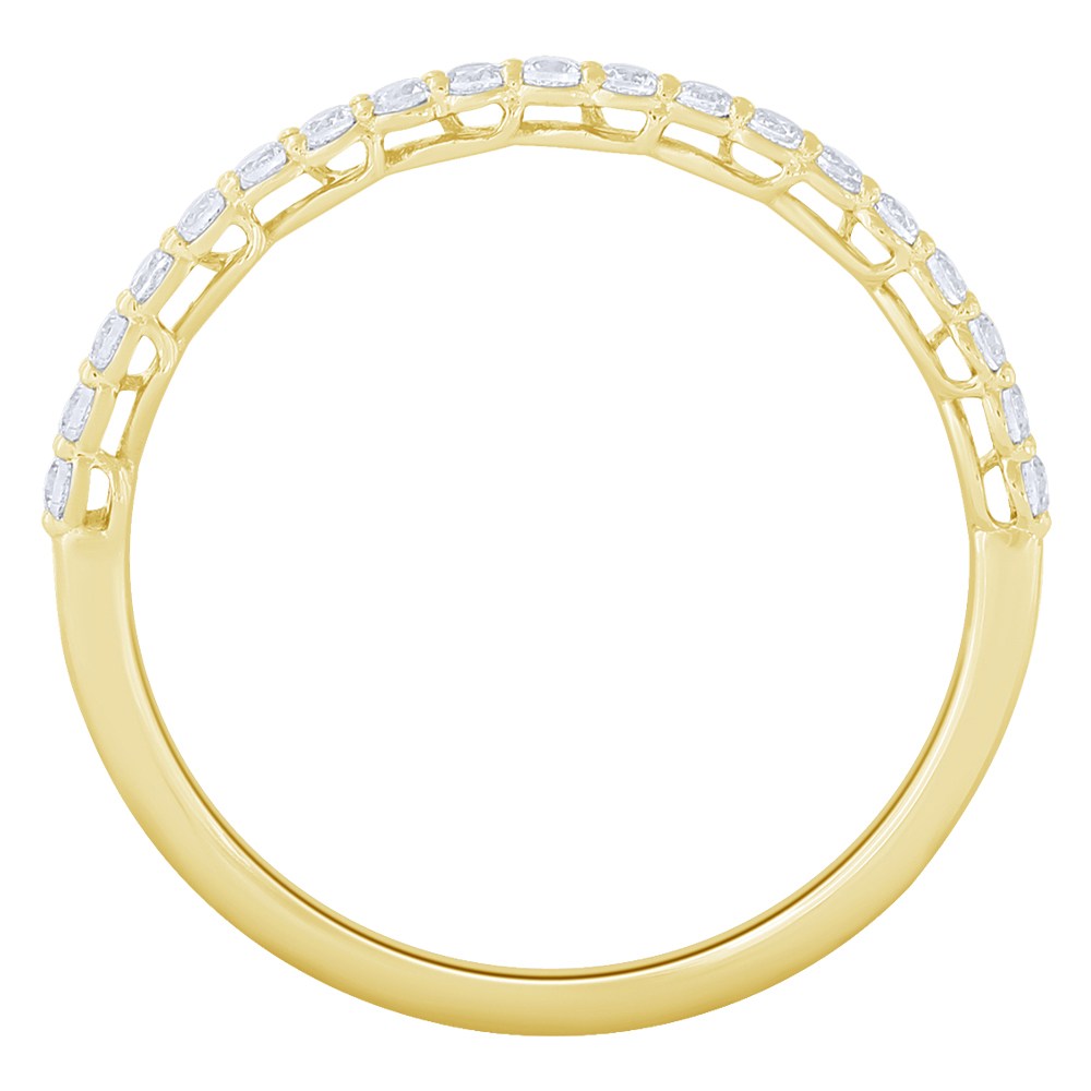 Novello Lab-grown Diamonds Anniversary Band - 0.25 Ct. T.w.