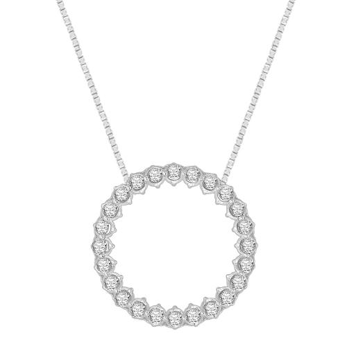 Bella By Ovani® Diamonds Circle Of Life Pendant - 0.50 Ct. T.w.