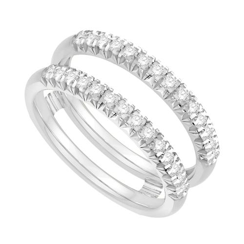 1/2 Ct. T.w. Diamond Wedding Ring Enhancer