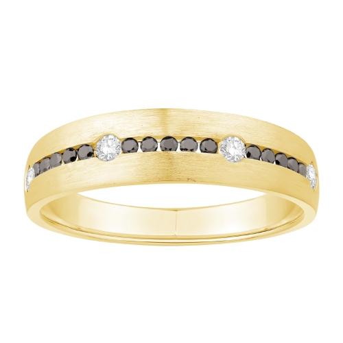 Ovani® Diamonds Men's Wedding Band - 0.33 Ct. T.w.