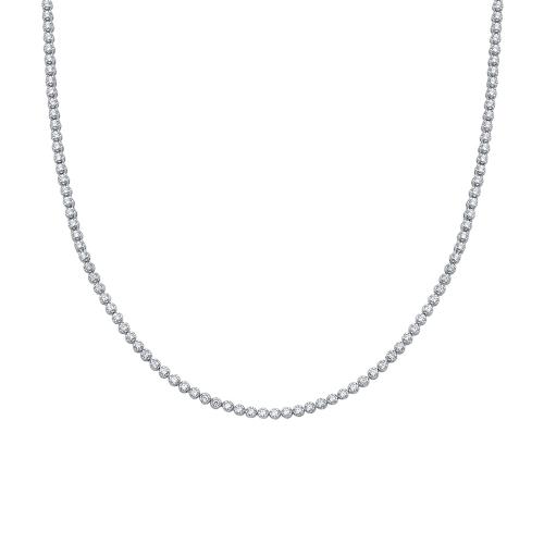 9.00ct. T.w. Diamond Tennis Necklace