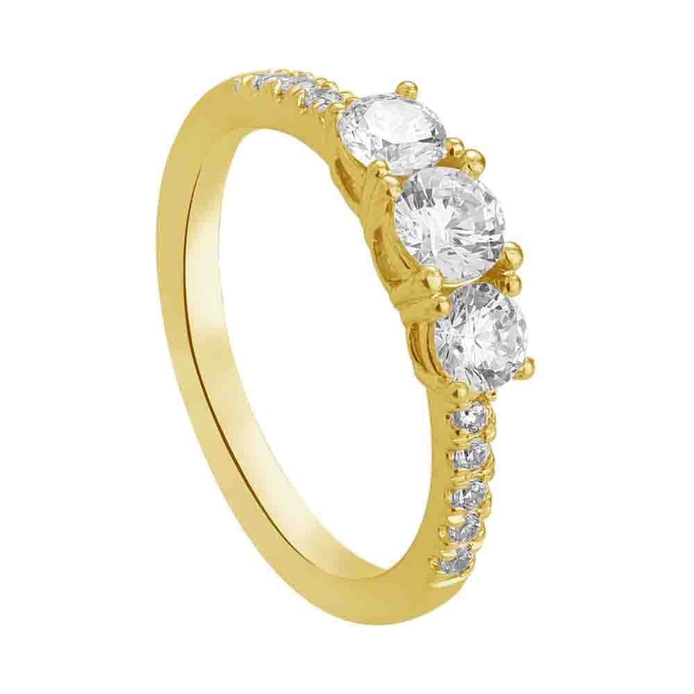 Ultimate Value® Lab-grown Diamonds 3-stone Ring - 1 Ct. T.w.