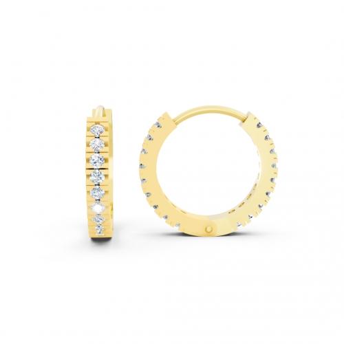 Novello Lab-grown Diamonds Bar-set Earrings - 0.20 Ct. T.w.