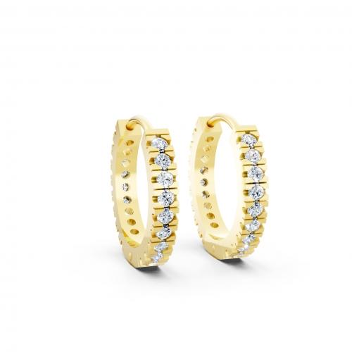Novello Lab-grown Diamonds Bar-set Earrings - 0.20 Ct. T.w.