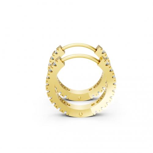 Novello Lab-grown Diamonds Bar-set Earrings - 0.20 Ct. T.w.
