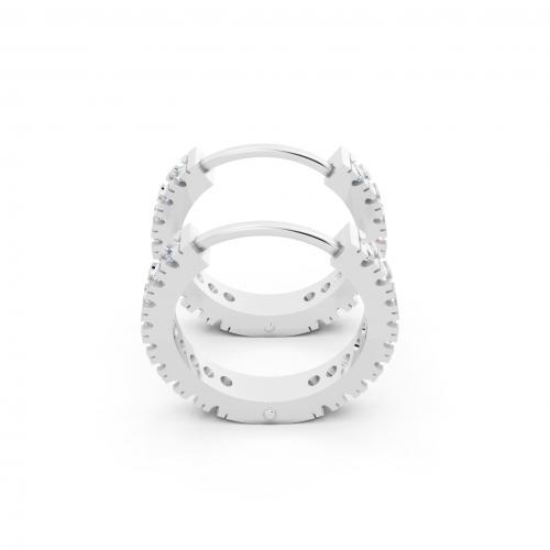 Novello Lab-grown Diamonds Bar-set Earrings - 0.20 Ct. T.w.