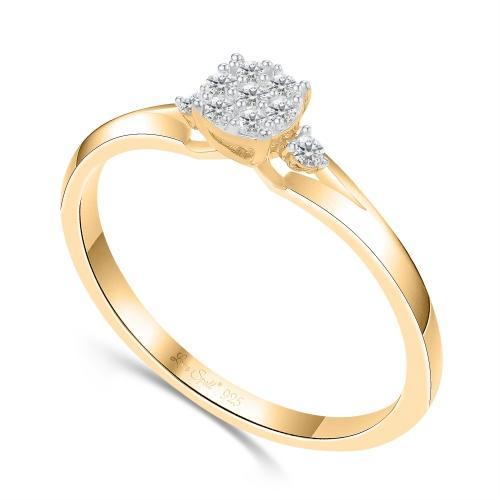 Love Spell® Lab-grown Diamonds Promise Ring - 0.10 Ct. T.w.
In Vermeil