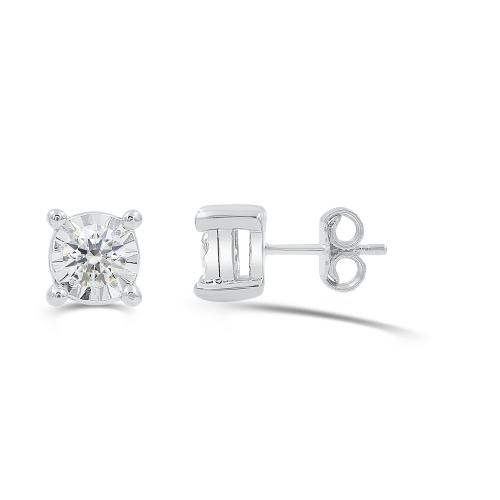 Love Spell® Lab-grown Diamonds Solitaire Studs - 0.15 Ct. T.w.