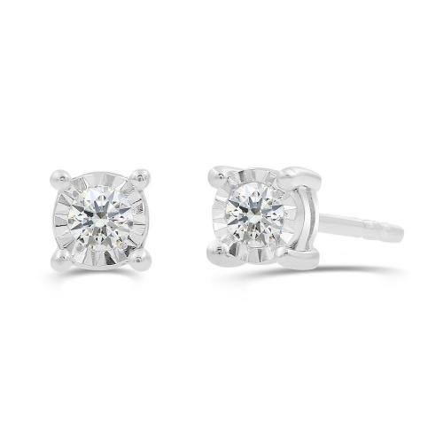 Love Spell® Lab-grown Diamonds Solitaire Studs - 0.15 Ct. T.w.