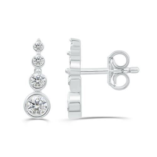 Love Spell® Lab-grown Diamonds Graduated Studs - 0.35 Ct. T.w.
