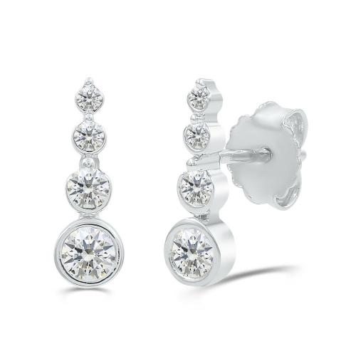 Love Spell® Lab-grown Diamonds Graduated Studs - 0.35 Ct. T.w.