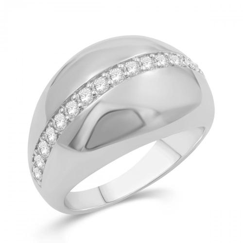 Love Spell® Lab-grown Diamonds Coffee Bean Band - 0.50 Ct. T.w.