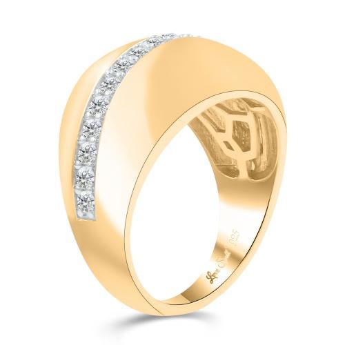 Love Spell® Lab-grown Diamonds Coffee Bean Band - 0.50 Ct. T.w.
In Vermeil