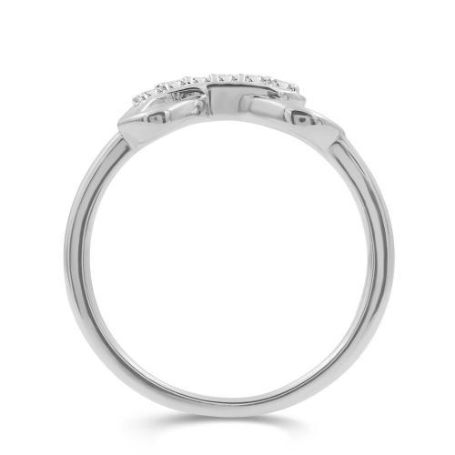 Love Spell® Lab-grown Diamonds Letter A Initial Ring - 0.10 Ct. T.w.