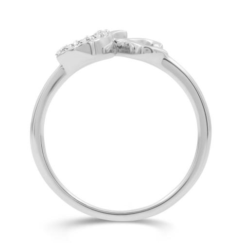 Love Spell® Lab-grown Diamonds Letter K Initial Ring - 0.10 Ct. T.w.