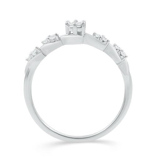 Love Spell® Lab-grown Diamonds 5-stone Band - 0.10 Ct. T.w.