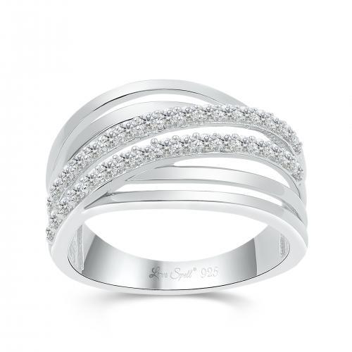 Love Spell® Lab-grown Diamonds Multi-row Band - 0.50 Ct. T.w.