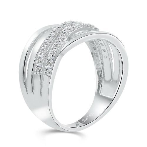 Love Spell® Lab-grown Diamonds Multi-row Band - 0.50 Ct. T.w.