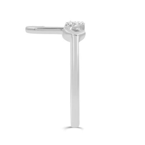 Love Spell® Lab-grown Diamonds Letter I Initial Ring - 0.10 Ct. T.w.