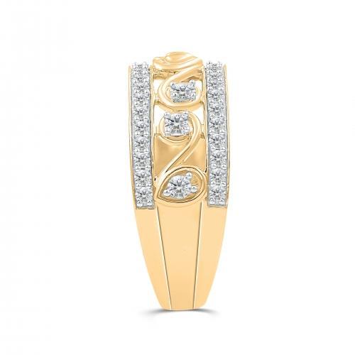 Love Spell® Lab-grown Diamonds Heart Band - 0.50 Ct. T.w.
In Vermeil