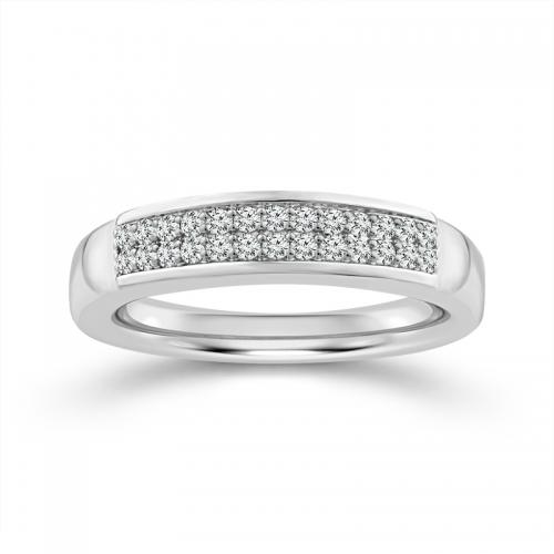 Novello Lab-grown Diamonds Emerald-cut Trio Set - 1.51 Ct. T.w. in 14K White Gold (IGI-certified Diamonds)