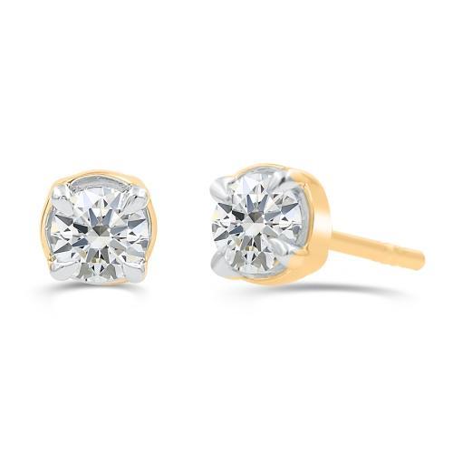 Love Spell® Lab-grown Diamonds Solitaire Studs - 0.50 Ct. T.w.
