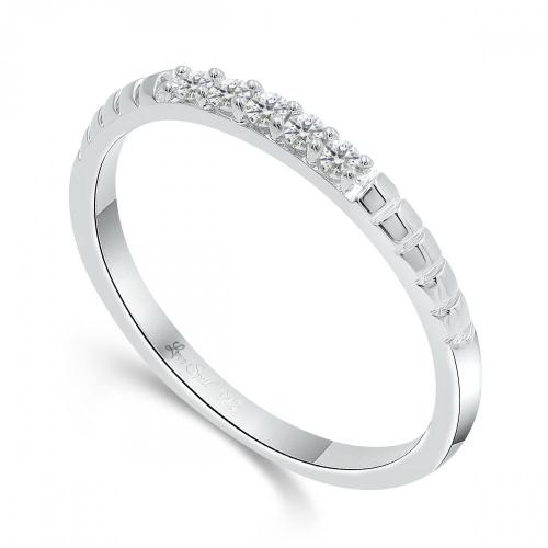 Love Spell® Lab-grown Diamonds 5-stone Anniversary Band - 0.25 Ct. T.w.