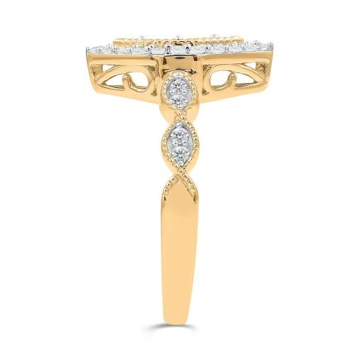 Love Spell® Lab-grown Diamonds Halo Ring - 0.50 Ct. T.w.