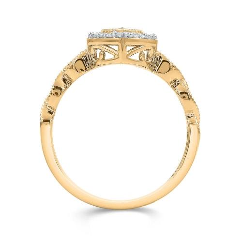Love Spell® Lab-grown Diamonds Halo Ring - 0.50 Ct. T.w.
