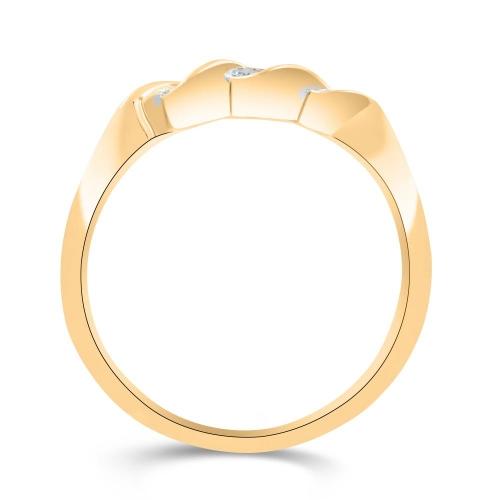 Love Spell® Lab-grown Diamonds 3-stone Band - 0.25 Ct. T.w.
