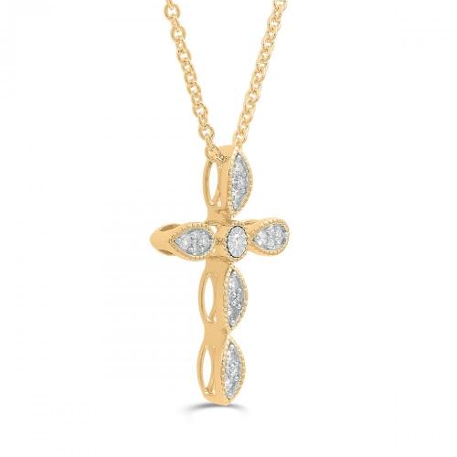 Love Spell® Lab-grown Diamonds Cross Pendant - 0.35 Ct. T.w.
