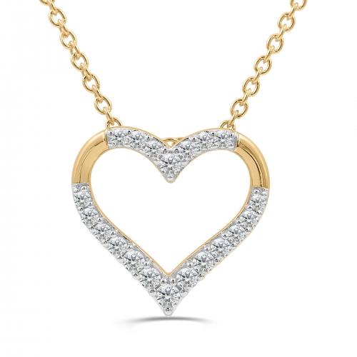 Love Spell® Lab-grown Diamonds Heart Pendant - 0.70 Ct. T.w.
