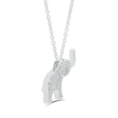 Love Spell® Lab-grown Diamonds Elephant Pendant - 0.50 Ct. T.w.