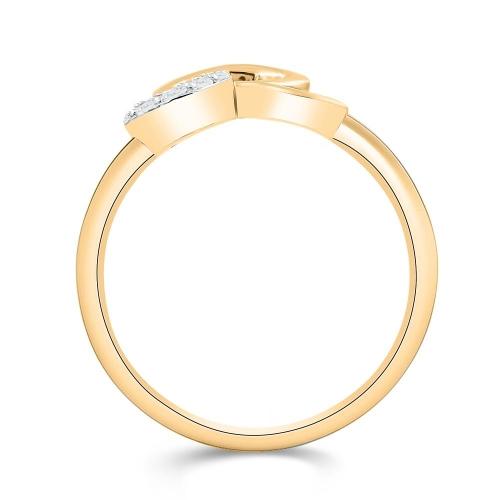 Love Spell® Lab-grown Diamonds Letter R Initial Ring - 0.10 Ct. T.w.