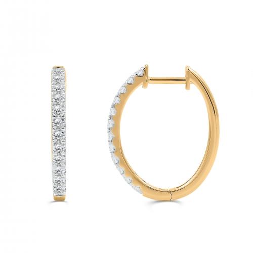 Love Spell® Lab-grown Diamonds Hoops - 0.65 Ct. T.w.