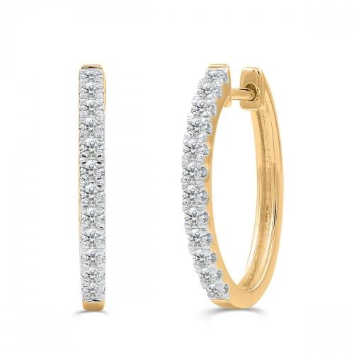 Love Spell® Lab-grown Diamonds Hoops - 0.65 Ct. T.w.