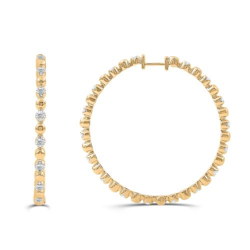 Love Spell® Lab-grown Diamonds Hoops - 0.90 Ct. T.w.
