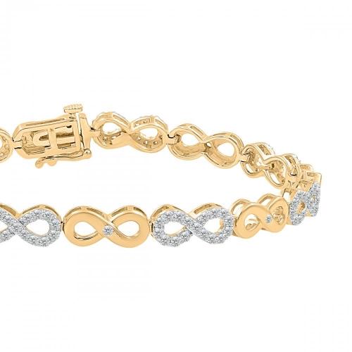 Love Spell® Lab-grown Diamonds Infinity Bracelet - 1.65 Ct. T.w.
