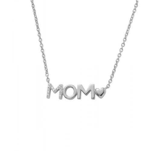 Love Spell® Lab-grown Diamonds Mom Pendant - 0.15 Ct. T.w.