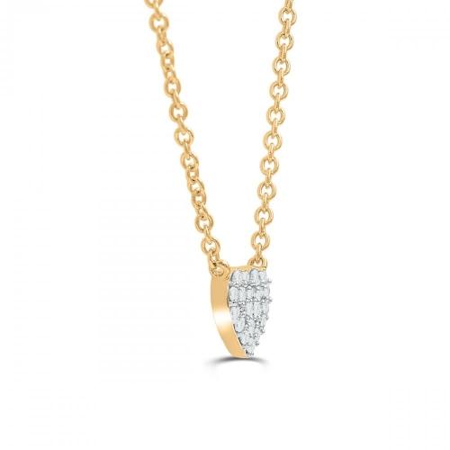 Love Spell® Lab-grown Diamonds Heart Necklace - 0.20 Ct. T.w.