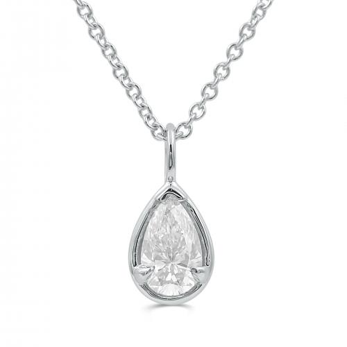 Love Spell® Lab-grown Diamonds Pear Necklace 0.50 Ct. T.w.