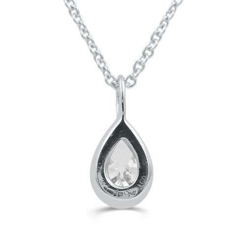 Love Spell® Lab-grown Diamonds Pear Necklace 0.50 Ct. T.w.