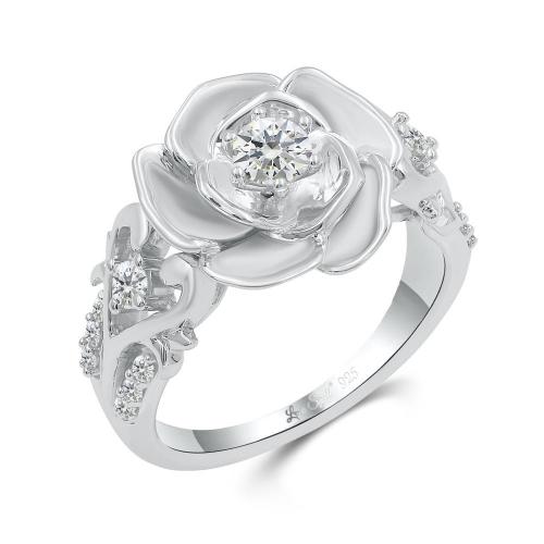 Love Spell® Lab-grown Diamonds Rose Ring 0.50 Ct. T.w.
