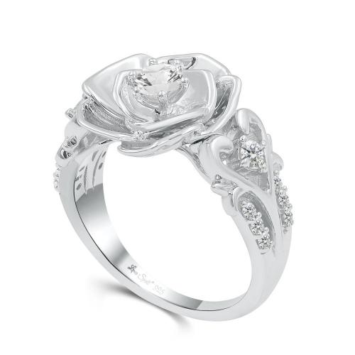 Love Spell® Lab-grown Diamonds Rose Ring 0.50 Ct. T.w.