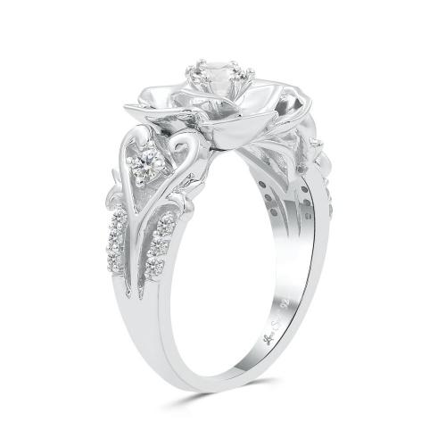 Love Spell® Lab-grown Diamonds Rose Ring 0.50 Ct. T.w.