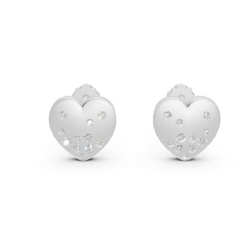 Bella By Ovani® Diamond Heart Studs Earrings-0.25 Ct. T.w.