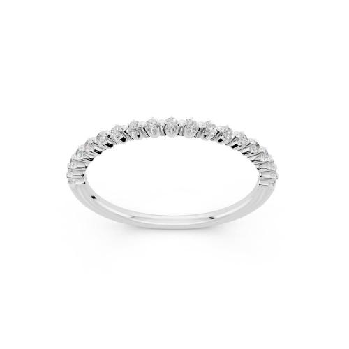 Novello  Lab-grown Diamonds Round Prong Anniversary Band 1.25 Ct. T.w.
