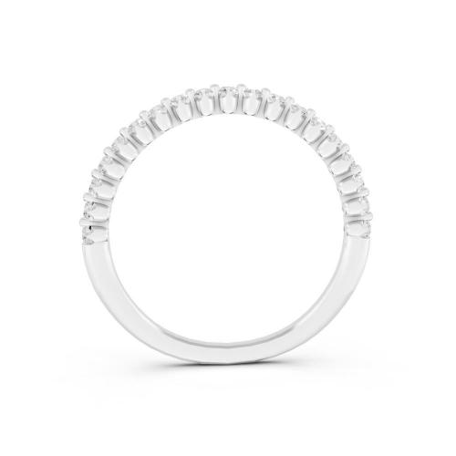 Novello  Lab-grown Diamonds Round Prong Anniversary Band 0.20 Ct. T.w.