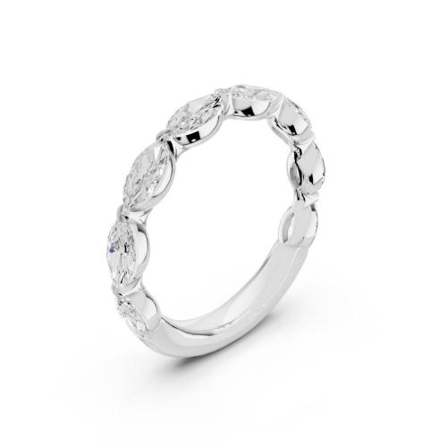 Novello  Lab-grown Diamonds Marquise Band 1.50 Ct. T.w.