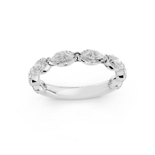 Novello  Lab-grown Diamonds Marquise Band 1.50 Ct. T.w.